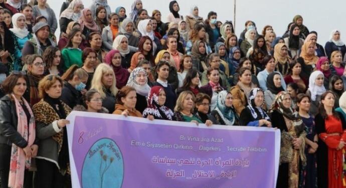 Rojava’da 8 Mart startı verildi