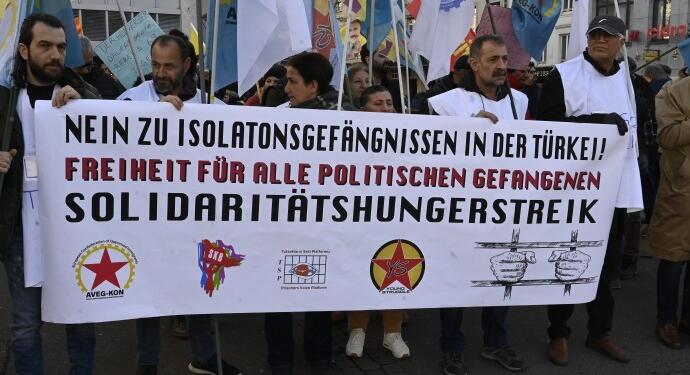 Avrupa’da açlık grevi eylemi ikinci gününde