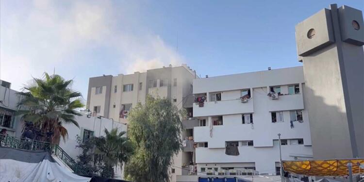 İsrail, bir kez daha Şifa Hastanesi’ne saldırdı