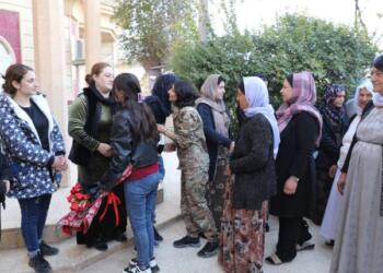 DAİŞ’ten kurtarılan Êzidî genç kadın Şengal’e ulaştı