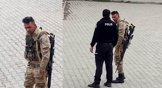 Silahla oy kullanmak isteyen korucuyu haber yapan gazeteciye dava