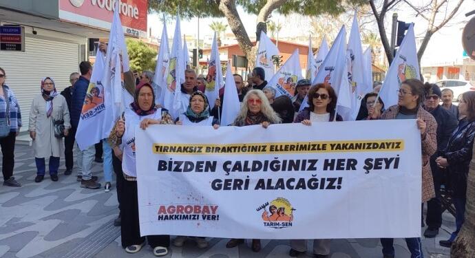 Ankara’ya yürüyen Agrobay işçileri siyasetçilere seslendi