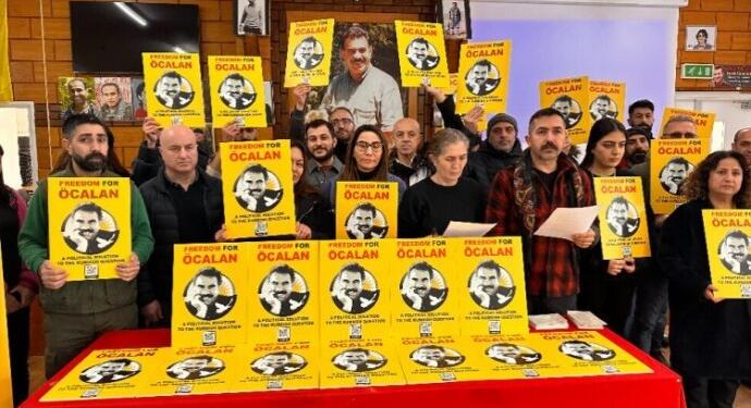 ‘Öcalan’a özgürlük’ kampanyasının ikinci aşaması başlatıldı