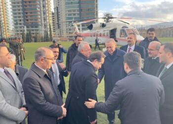 Mehmet Ağar, Erdoğan’ı karşıladı