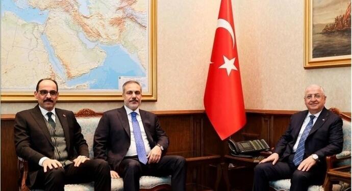 Fidan, Güler ve Kalın sınır ötesi operasyon için Bağdat’a gitti