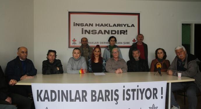 İHD’nin ‘Barış Nöbeti’ bu ay kadın mücadelesi için tutuldu