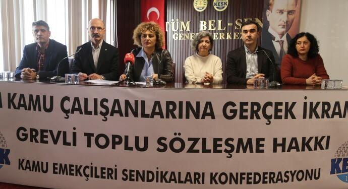 KESK’ten, AYM’nin ‘toplu sözleşmesi ikramiyesi’ kararı için açıklama