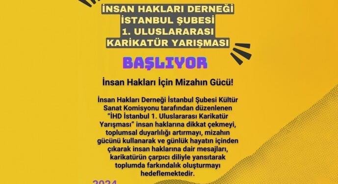 1’inci Uluslararası Karükatür Yarışması İstanbul’da düzenlenecek