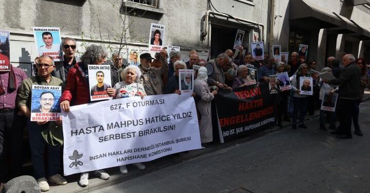 Hasta tutsaklar Yıldız, Aygün ve Ekinci’nin tahliyesi istendi