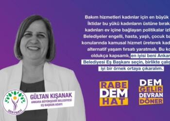 Gültan Kışanak için dijital medyada kampanya videosu