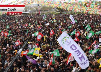 Newroz ateşi ile Riha’da DEM kıvılcımı