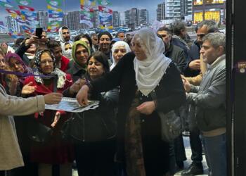 DEM Parti çalışmalarında 8 Mart çoşkusu