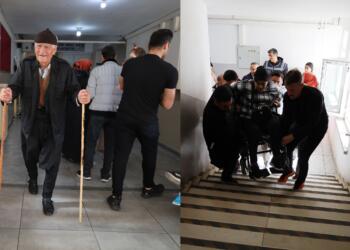 Halk irade gaspına karşı sandık başında: Tekerlekli sandalyeyle oy kullandı