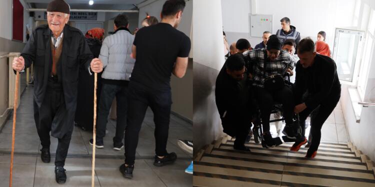 Halk irade gaspına karşı sandık başında: Tekerlekli sandalyeyle oy kullandı