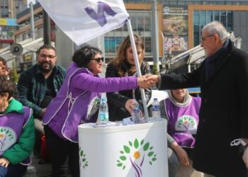 Kadınlar Kışanak’ın mektubunu dağıttı