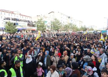Xelat ve Norşin’de coşkulu mitingler