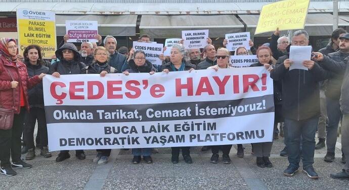 Buca’da ÇEDES tepkisi: Taliban zihniyeti ortaya çıkacaktır