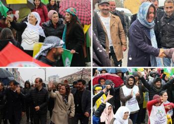 DEM Parti sahada: 31 Mart’ta kayyımları geldikleri yere geri göndereceğiz