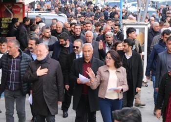 Colemêrg’de yarınki final mitingi için bildiri dağıtıldı