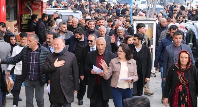 Colemêrg’de yarınki final mitingi için bildiri dağıtıldı