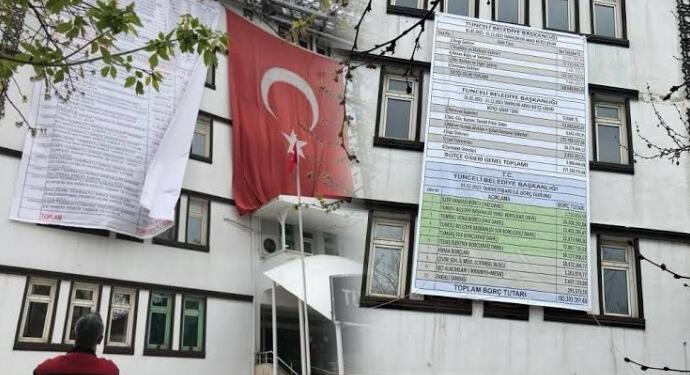 Dersim Belediyesi’nin borcu ikiye katlandı