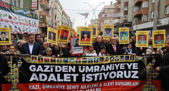 Gazi Katliamının 29. yılında anma: Sorumlular cezalandırılsın