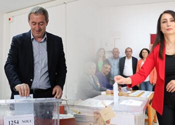 DEM Parti Eş Genel Başkanları oy kullandı: Sandıklara sahip çıkın