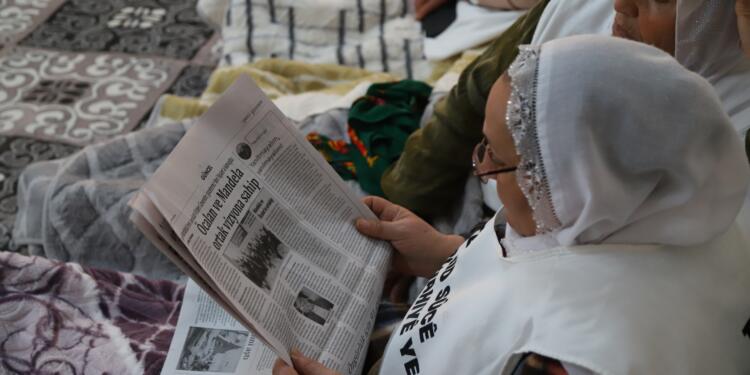 Mêrdîn’de Adalet Nöbetlerini Kürtçe eğitim merkezine çevirdiler