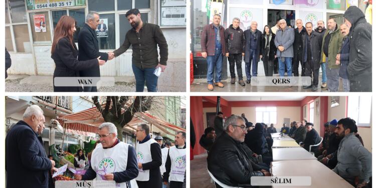 DEM Parti, sahada seçim çalışmalarını hızlandırdı 