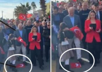 AKP’li Gültak’ın bayrağa bastığı videoya erişim engeli