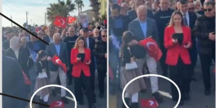 AKP’li Gültak’ın bayrağa bastığı videoya erişim engeli