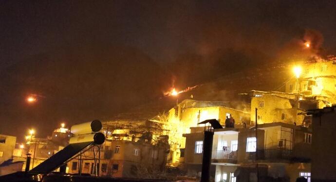 Qilêban dağlarında Newroz ateşi yakıldı