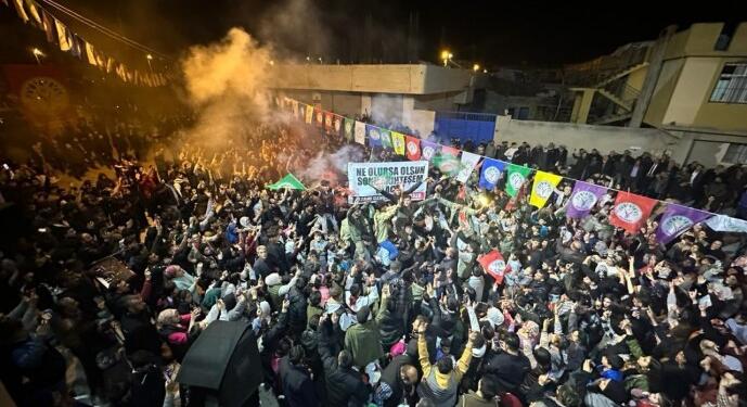 DEM Parti’den Serêkaniyê’de görkemli mahalle şöleni