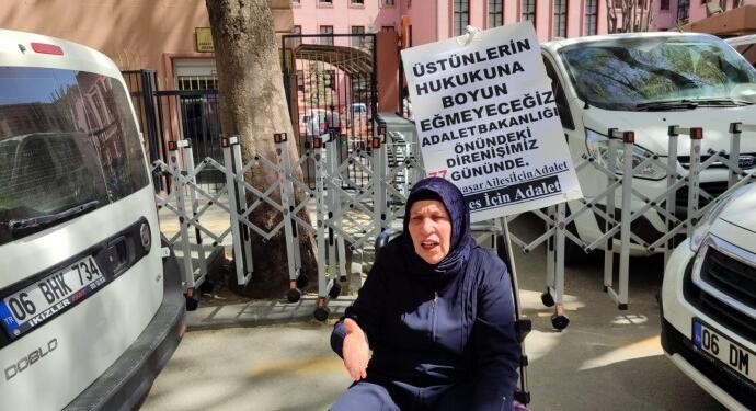 Şenyaşar’ın nöbeti Ankara’da sürüyor