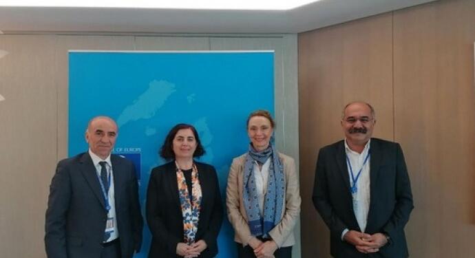 DEM Parti, AK Genel Sekreteri Pejcinovic ile görüştü