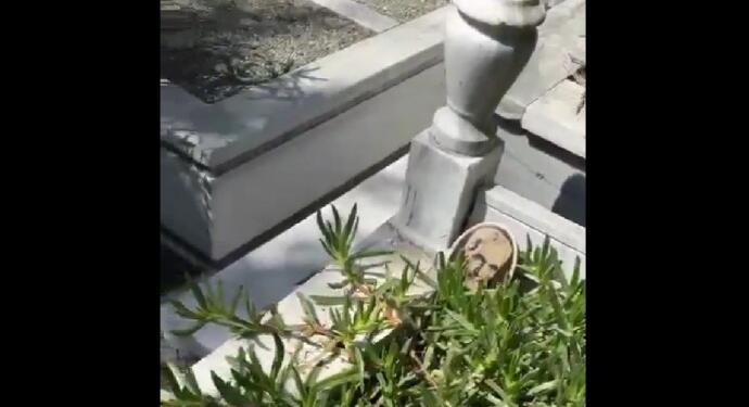 Katledilen avukat Serhat’ın mezarına saldırı