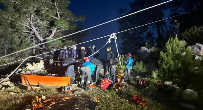 Antalya’daki teleferik kazası: 1 kişi yaşamını yitirdi
