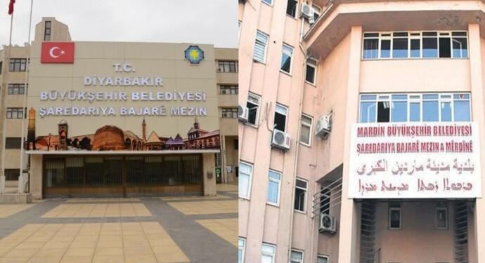 Amed ve Mêrdîn Büyükşehir Belediyeleri için müfettiş görevlendirildi