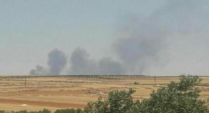 Kuzey ve Doğu Suriye’ye saldırı: 2 kişi yaralandı