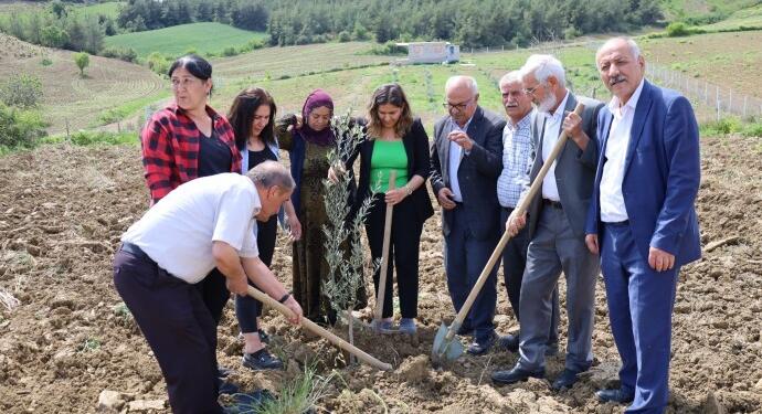 Abdullah Öcalan’ın doğum günü için fidan dikildi