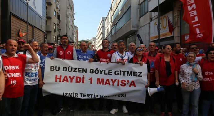 İzmir’de 1 Mayıs’ın adresi Gündoğdu Meydanı