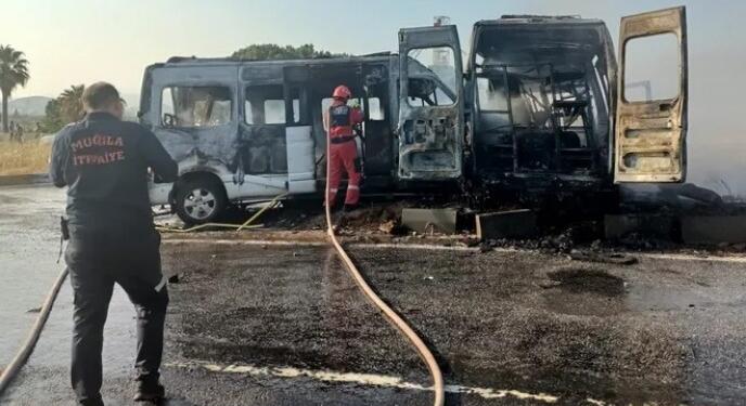 Balon gazı alev aldı: 14 yaralı