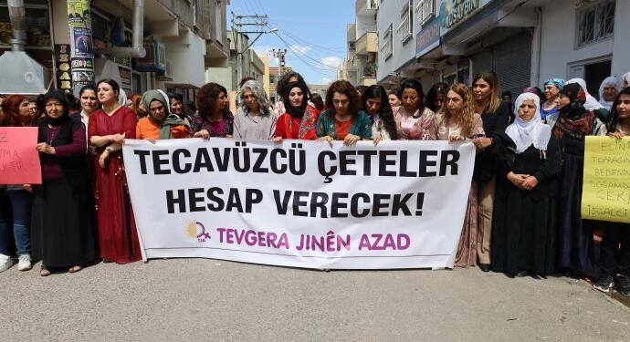 Nisêbîn’de tacize karşı yürüyüş gerçekleştirildi