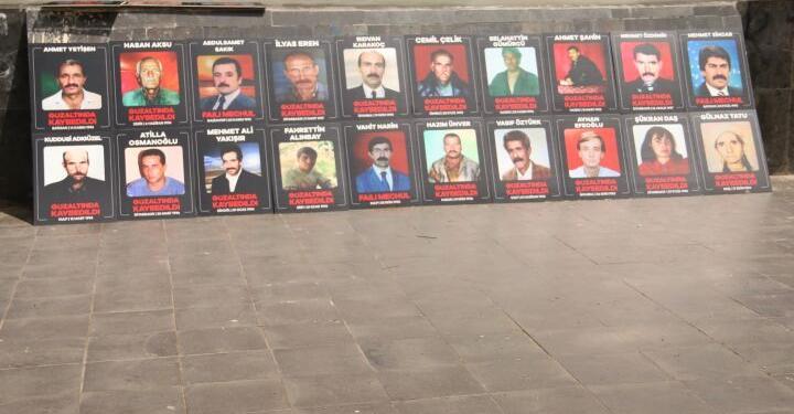 Kayıp yakınları: Adalet istemekten vazgeçmeyeceğiz