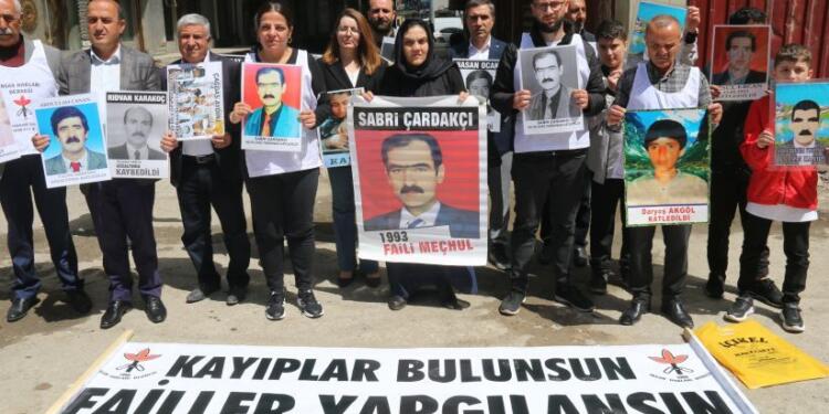Kayıp yakınları Çardakçı, Dağlı ve Demirel’in akıbetini sordu