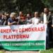 Riha Emek Barış Demokrasi Platformu: Halk iradesinin yanındayız