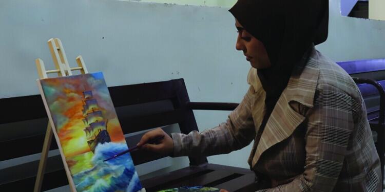 ‘Çizimlerim bir sığınak’