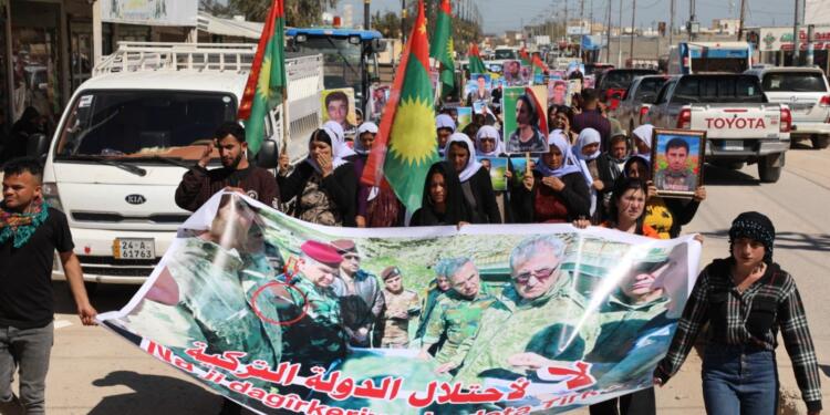 Türkiye’nin Serdeşt’e SİHA saldırısı protesto edildi