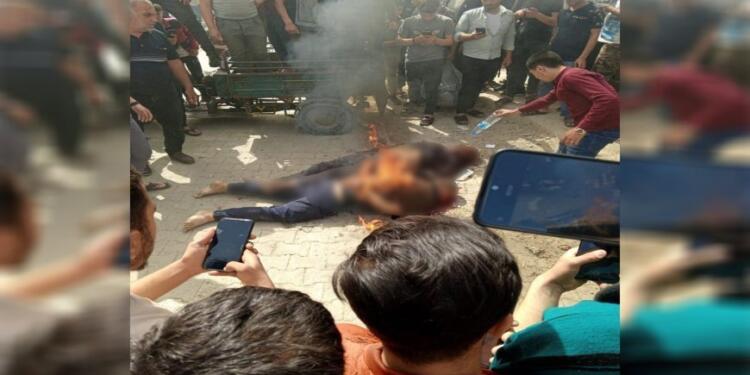 İki kişiyi kurşuna dizip cenazelerini yaktılar