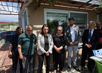 Hatimoğulları Hatay’da aileleri ziyaret etti